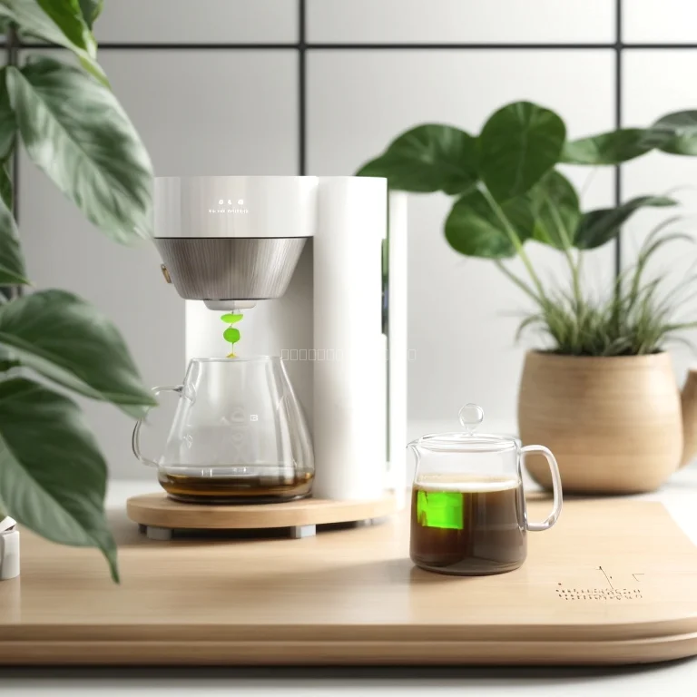 最先端のAI茶淹れ器で究極の一杯を